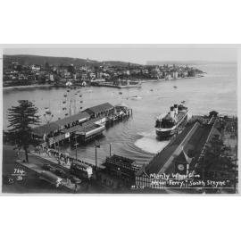 Manly Wharf and Fun Pier.