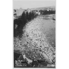 Aerial view of Manly Harbour Pool