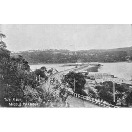 Harding & Billing's Postcard of The Spit, Middle Harbour 