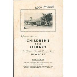  Children's Free Library, Newport