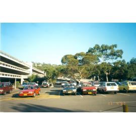 Warringah Mall external car park, prior to 1998 additions
