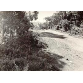 Gordon Street looking north west near electricity substation, Balgowlah Heights, 29th June 1946