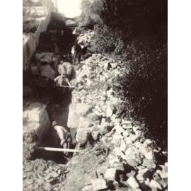 Excavations continue at Gordon Street, Balgowlah Heights, 9th July 1947