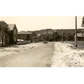 Hilder Road construction, Balgowlah Heights, 1954