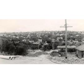 Hilder Road from Curban Street, Balgowlah Heights, March 1957