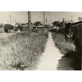 Hilltop Crescent towards Hill Street, Fairlight, 23rd January 1948
