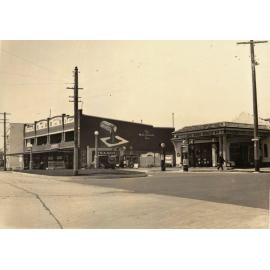 Hilltop Crescent, Heath Buildings and service station, Fairlight, 22nd October 1931