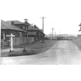 Iluka Avenue from Collingwood Street, Manly, 26th January 1939