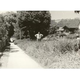 Jackson Street near White Street, overgrown grass, Balgowlah, 23rd January 1948