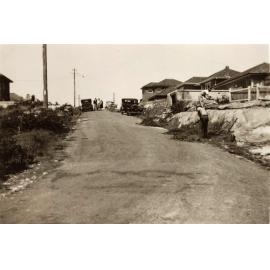 Jamieson Avenue west end, Fairlight, October 1954