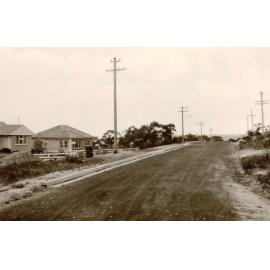 Jellicoe Street north side, Balgowlah Heights, mid 1954