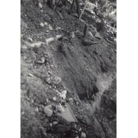 Land slip at Castle Circuit, Seaforth, 29th March 1963