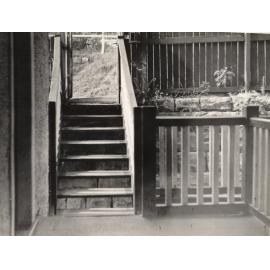 Lauderdale Avenue steps from Fairlight Hospital, Fairlight, 19th March 1941