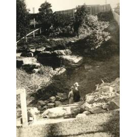 Lauderdale Avenue wall collapse, Fairlight, 9th June 1934
