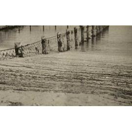 Little Manly Pool, deposits of tar, Manly, 23rd April 1940