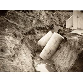Monash Crescent drainage, Clontarf, 27th October 1950