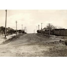 New Street from West Street, Balgowlah, 5th September 1935