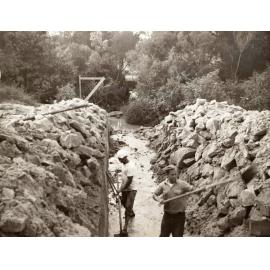 New Street pipeline, Balgowlah, May 1950