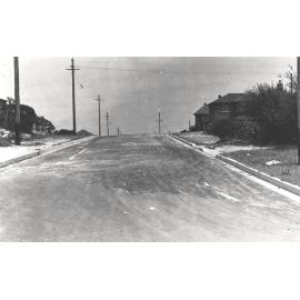 New Street west from Seaview, Balgowlah, 26th January 1939.