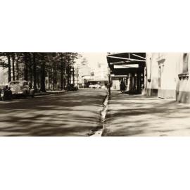 North Steyne near corner of Raglan Street, Manly, 1st July 1937