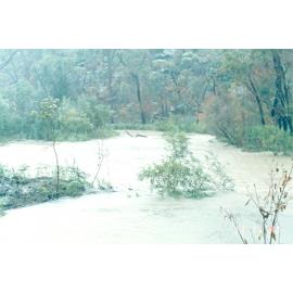 Middle Creek flooding Narrabeen Lagoon