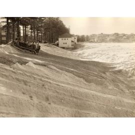 North Steyne Seawall, Manly, July 1955