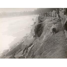 North Steyne seawall collapse, Manly, 25th June 1950