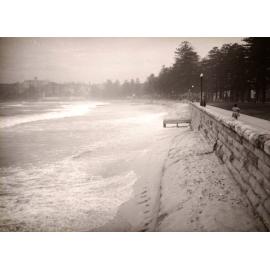 Ocean beach, Manly, 19th July 1950