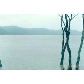 Middle Creek flooding, Narrabeen Lagoon 1987