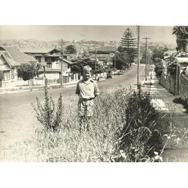 Osborne Road from Marshall Street, Manly, 23rd January 1948