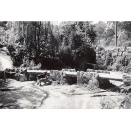 Overlooking Sangrado Street watercourse, Seaforth, 24th September 1959