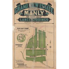 Grand View Estate, North Balgowlah c1915 : Subdivision Plan
