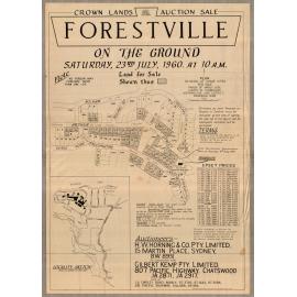 Forestville, 1960: Subdivision Plan