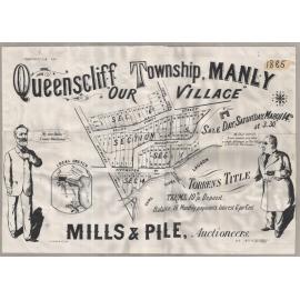 Queenscliff Township, 1885; Subdivision Plan