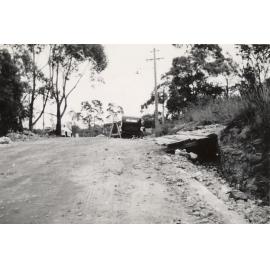 Peronne Avenue roadworks continue, Clontarf,  1956