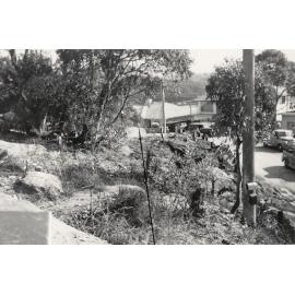 Peronne Avenue construction works on hillside, Clontarf, 1956