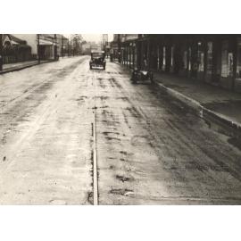 Pittwater Road near Alexander St, Manly, 7th May 1940