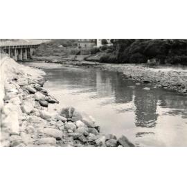 Queenscliff Lagoon outlet m, Queenscliff, 1956