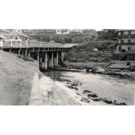 Queenscliff Lagoon outlet o, Queenscliff, 1956