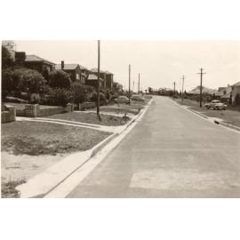 Radio Avenue west side, Balgowlah Heights, June 1954