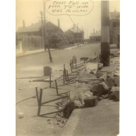 Raglan Street pavement works, 20th Febraury 1946