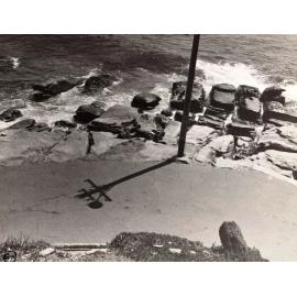 Rocks, South Steyne, Manly, at low tide, 23rd February 1940