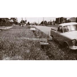 Salisbury Square streetview, Seaforth, 13th February 1958