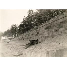 Sand erosion, North Steyne, Manly, 4th June 1943
