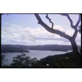 Elevated view of Pittwater, c1970s