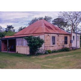 Eucalyptus Cottage at the end of Robert Avenue, North Manly, just prior to demolition 1973