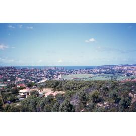 View from Allambie Heights overlooking North Manly, Allambie and District Park