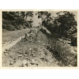 Amiens Road worksite as construction continues, Clontarf, 1937 