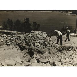 Amiens Road with construction continuing near hairpin bend, Clontarf, 1937 