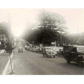 Sydney Road, Manly, on 29th June 1950